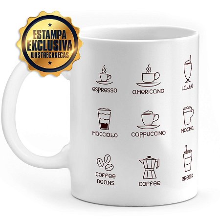 Caneca Personalizada Choose Your Coffee