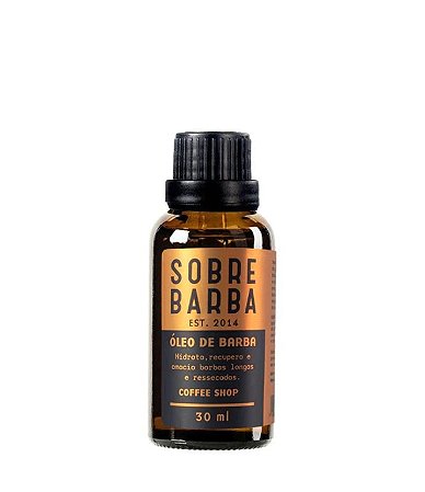 ÓLEO DE BARBA - COFFEE SHOP - Barba Nobre