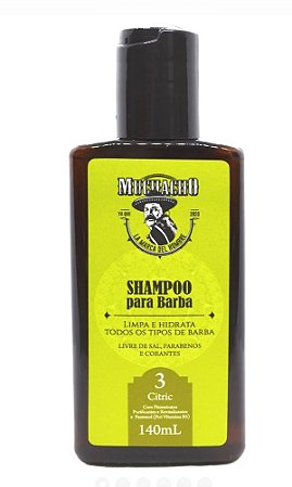 SHAMPOO PARA BARBA MUCHACHO CITRIC