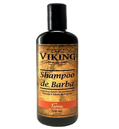 Shampoo de Barba - Terra - Viking 200 ml
