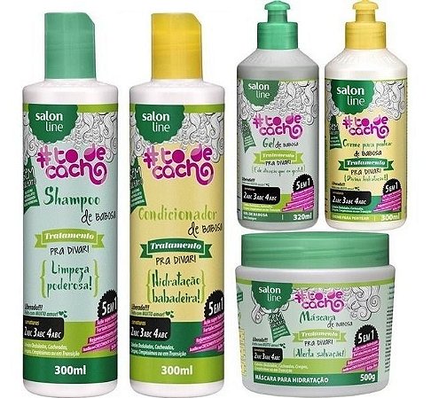 Linha Babosa Tratamento Para Divar Salon Line Niale Cosmeticos