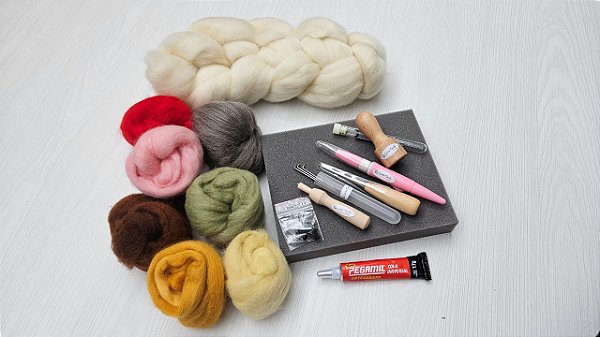 Kit Renata Vargas - Curso de Feltragem