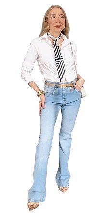 Camisa Manga Longa Viscose