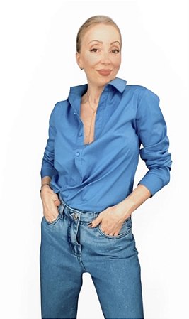 Camisa Manga Longa Viscose