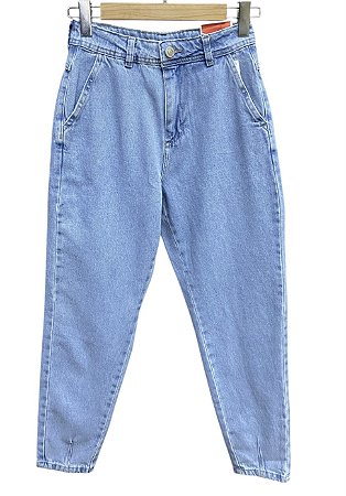 Calça Mom Cintura Alta Jeans