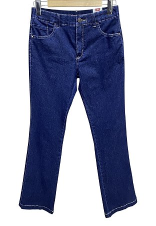 Calça Flare Cintura Alta Jeans