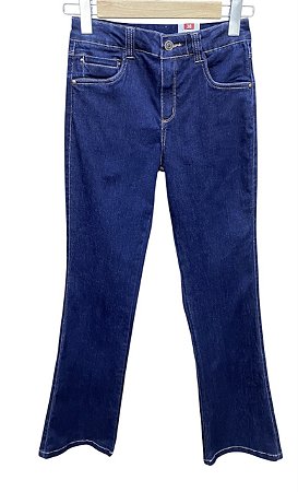 Calça Flare Cintura Alta Jeans