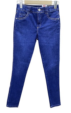 Calça Cigarrete Cintura Alta Jeans