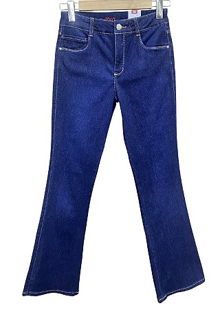 Calça Flare Cintura Alta Jeans