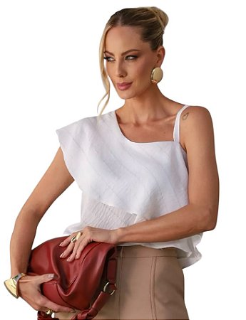 Blusa Alça Viscolinho
