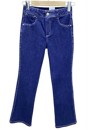 Calça Flare Cintura Alta Jeans