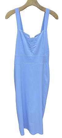Vestido Alça Midi Viscolinho