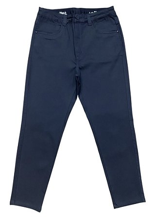 Calça Cigarrete Cintura Alta Sarja