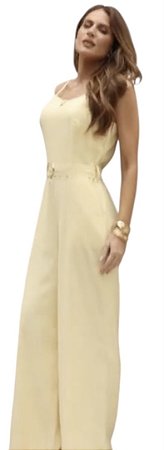 Macacão Alça Cinto Viscolinho