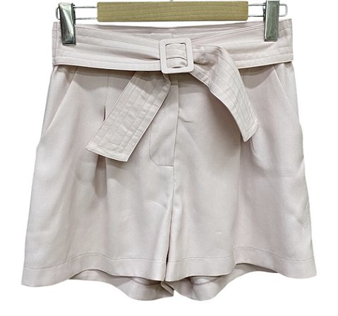 Shorts Cinto Crepe
