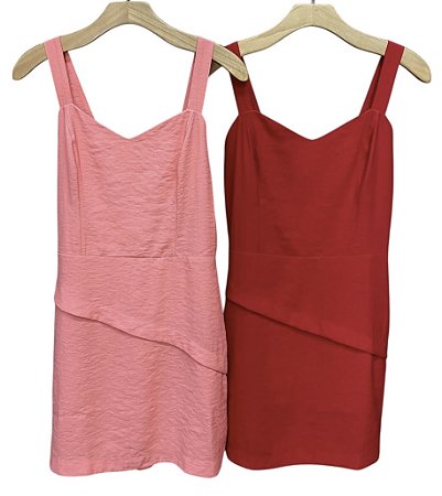 Vestido Alça Curto Viscolinho