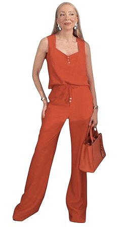 Calça Cinto Viscolinho