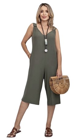 Macacão Regata Viscomalha