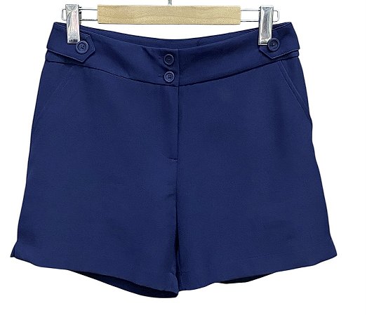 Shorts Detalhe Cintura Alfaiataria
