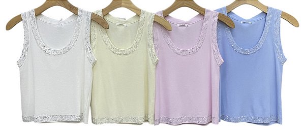 Regata Strass Tricot