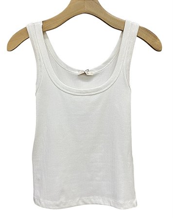 Blusa Regata Malha Rib