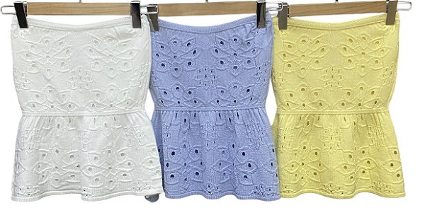Blusa Peplum Tricot