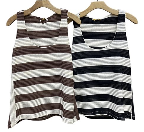 Blusa Regata Tricot