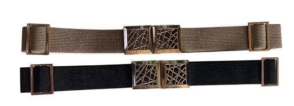 Cinto Elástico Fivela Quadrada