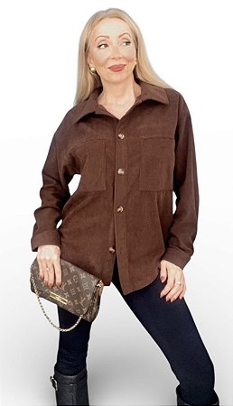 Camisa Veludo Cotelê