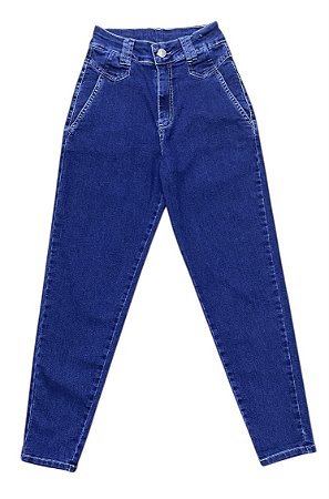 Calça Mom Cintura Alta Jeans