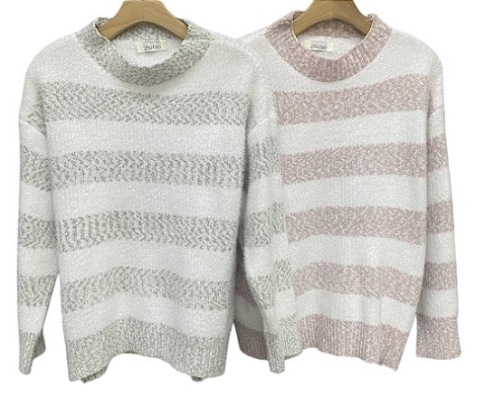 Blusa Manga Longa Tricot Angorá