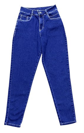 Calça Mom Cintura Alta Jeans