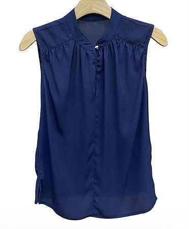 Blusa Regata Crepe