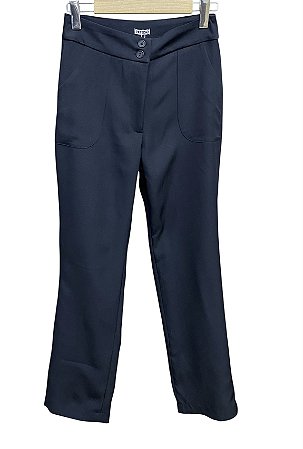 Calça Bolsos Frontal Alfaiataria