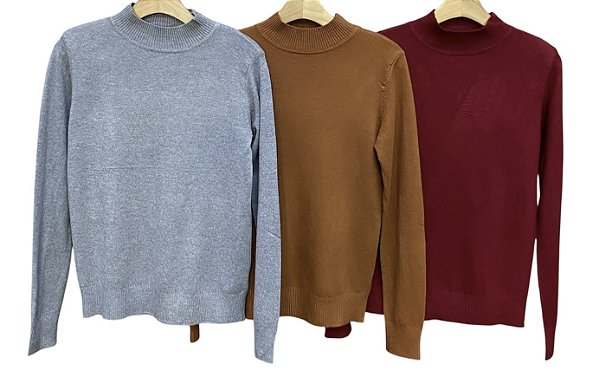 Blusa Manga Longa Cashmere