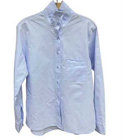Camisa Gola Alta Algodão