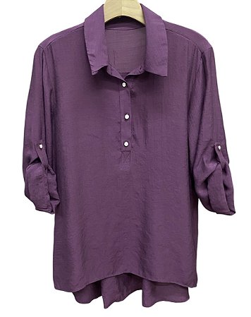Camisa Botões Viscose