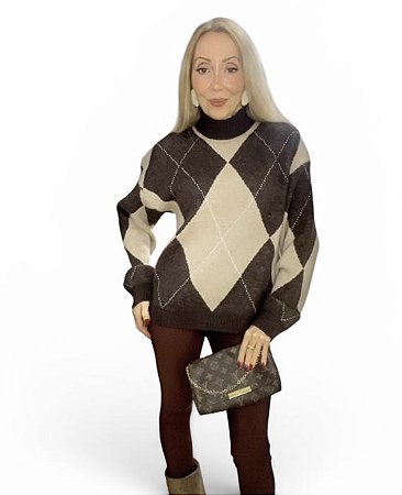 Blusa Manga Longa Cashmere