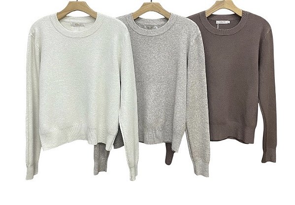 Blusa Manga Longa Cashmere