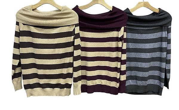 Blusa Ombro A Ombro Cashmere