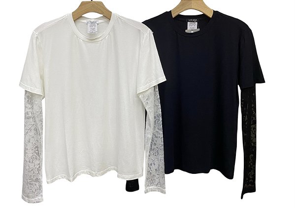 T-shirt Manga Tule