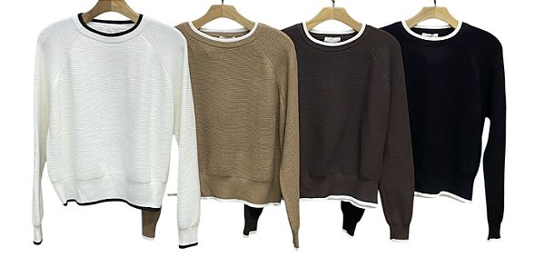 Blusa Manga Longa Tricot
