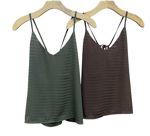 Blusa Alça Crepe