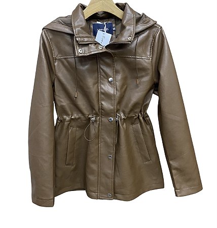 Parka Couro Eco