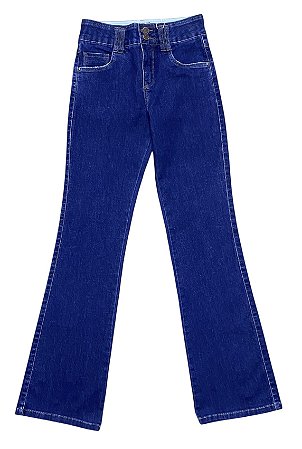 Calça Flare Cintura Alta Jeans