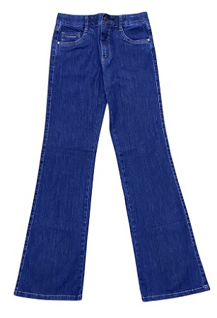 Calça Flare X Comfort Cintura Alta Jeans
