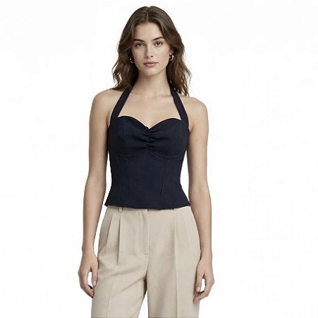 Blusa Frente Única Alfaiataria