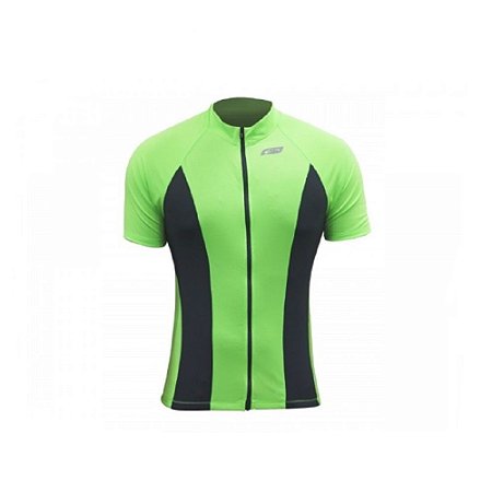 Blusa de Ciclismo Undefeated Masculina Sol Sports - Verde flúor