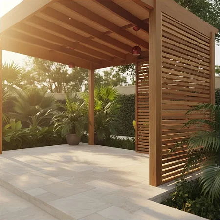 Forro Palha Natural 100 Cm De Largura - Cobertura para pergolado