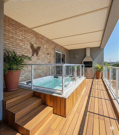 Forro Náutico Essence Palha para pergolado ideal para áreas externas 1,40m de largura